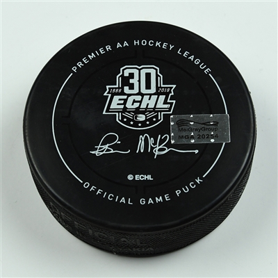 J.C. Beaudin - Colorado Eagles - 2018 Kelly Cup Finals - Goal Puck - Game 2 - Goal #4