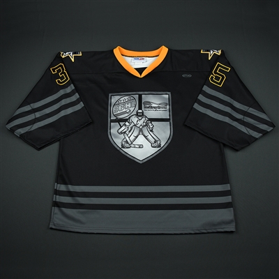 Jeremy Brodeur - Allen Americans - 2018 Golden Goalie - Game-Issued Autographed Jersey