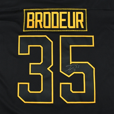 Jeremy Brodeur - Allen Americans - 2018 Golden Goalie - Game-Issued Autographed Jersey