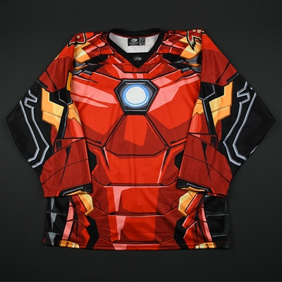 Matt Caito - Rapid City Rush - 2017-18 MARVEL Super Hero Night - Game-Issued Jersey 