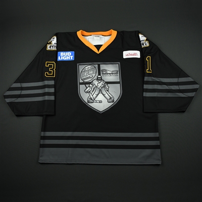 Joe Cannata - Colorado Eagles - 2018 Golden Goalie - Game-Worn Autographed Jersey - Worn Mar. 7, 2018