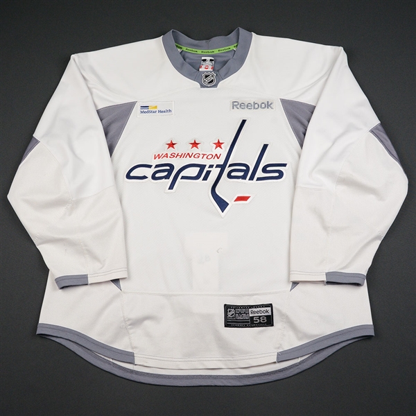 Paul Carey - Washington Capitals - 2016-17 Practice-Worn Jersey