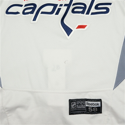 Paul Carey - Washington Capitals - 2016-17 Practice-Worn Jersey