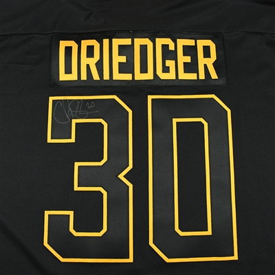 Chris Driedger - Brampton Beast - 2018 Golden Goalie - Game-Worn Autographed Jersey - Worn Mar. 2, 2018