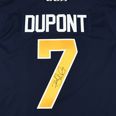Brodie Dupont - Norfolk Admirals - 2018 Fantasy Team Skater - Game-Worn Autographed Jersey w/C - Worn Mar. 2, 2018