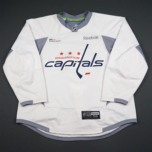 Lars Eller - Washington Capitals - 2016-17 Practice-Worn Jersey