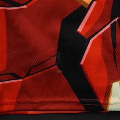 Josh Elmes - Rapid City Rush - 2017-18 MARVEL Super Hero Night - Game-Worn Autographed Jersey w/A