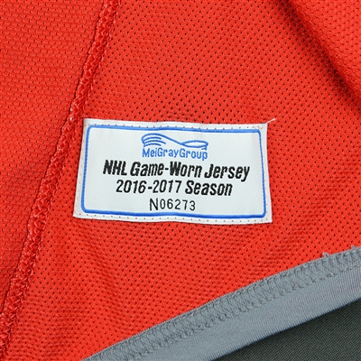 Braden Holtby - Washington Capitals - 2016-17 Practice-Worn Jersey
