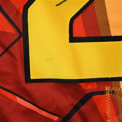 Stephen Hrehoriak - Rapid City Rush - 2017-18 MARVEL Super Hero Night - Game-Worn Autographed Jersey 