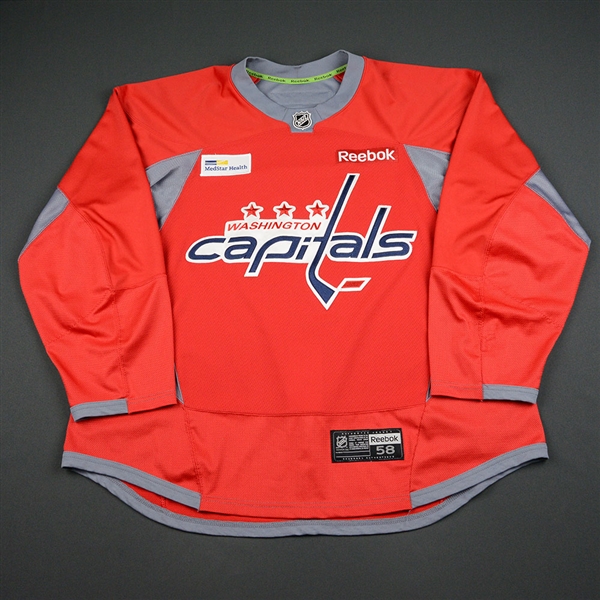 Marcus Johansson - Washington Capitals - 2016-17 Practice-Worn Jersey