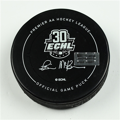 Michael Joly - Colorado Eagles - 2018 Kelly Cup Finals - Goal Puck - Game 6 - Goal #3