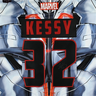 Kale Kessy - Tulsa Oilers - 2017-18 MARVEL Ultron Super Hero Night - Game-Worn Autographed 1st Period Only Jersey