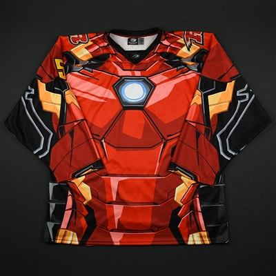 Garrett Klotz - Rapid City Rush - 2017-18 MARVEL Super Hero Night - Game-Issued Autographed Jersey 