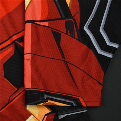 Alex Kromm - Rapid City Rush - 2017-18 MARVEL Super Hero Night - Game-Worn Autographed Jersey 
