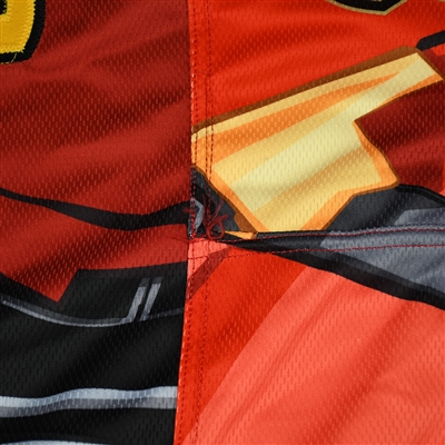 Alex Kromm - Rapid City Rush - 2017-18 MARVEL Super Hero Night - Game-Worn Autographed Jersey 