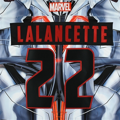 Christopher Lalancette - Tulsa Oilers - 2017-18 MARVEL Ultron Super Hero Night - Game-Issued Jersey