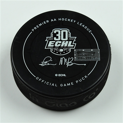 Jake Marto - Colorado Eagles - 2018 Kelly Cup Finals - Goal Puck - Game 2 - Goal #1