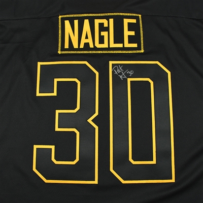 Pat Nagle - Toledo Walleye - 2018 Golden Goalie - Warmup-Worn Autographed Jersey - Worn Mar. 2, 2018