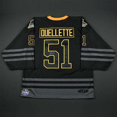 Martin Ouellette - Florida Everblades - 2018 Golden Goalie - Game-Worn Autographed Jersey - Worn Mar. 3, 2018