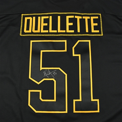 Martin Ouellette - Florida Everblades - 2018 Golden Goalie - Game-Worn Autographed Jersey - Worn Mar. 3, 2018