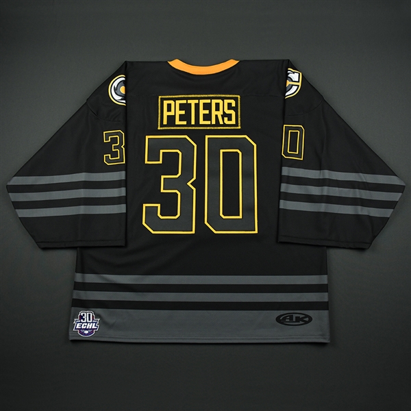 Anthony Peters - Cincinnati Cyclones - 2018 Golden Goalie - Game-Issued Jersey