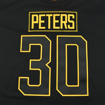 Anthony Peters - Cincinnati Cyclones - 2018 Golden Goalie - Game-Issued Jersey