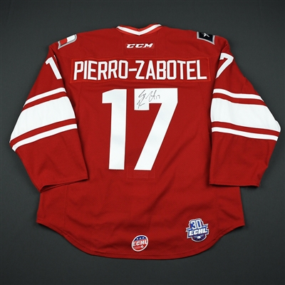 Casey Pierro-Zabotel - Allen Americans - 2018 Fantasy Team Skater - Game-Worn Autographed Jersey - Worn Mar. 3, 2018