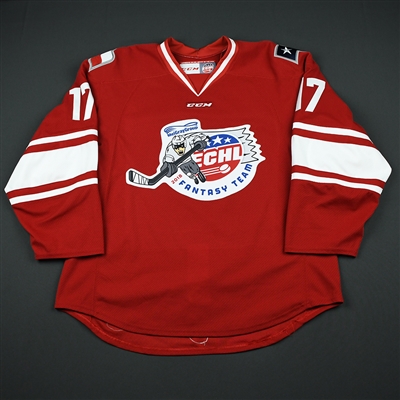 Casey Pierro-Zabotel - Allen Americans - 2018 Fantasy Team Skater - Game-Worn Autographed Jersey - Worn Mar. 3, 2018