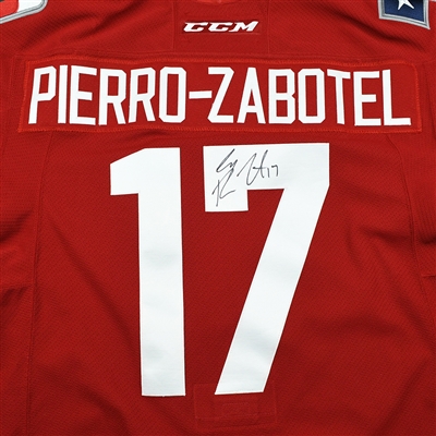 Casey Pierro-Zabotel - Allen Americans - 2018 Fantasy Team Skater - Game-Worn Autographed Jersey - Worn Mar. 3, 2018