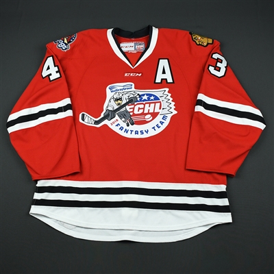 Cam Reid - Indy Fuel - 2018 Fantasy Team Skater - Game-Issued Autographed Jersey w/A