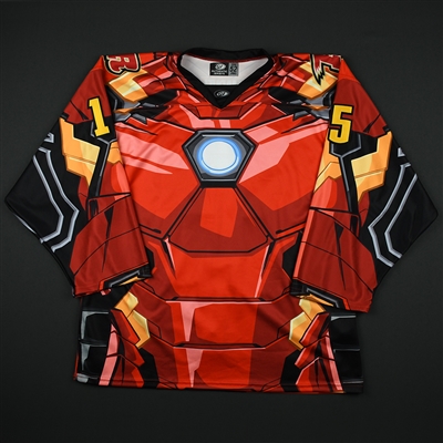 Dante Salituro - Rapid City Rush - 2017-18 MARVEL Super Hero Night - Game-Issued Jersey 