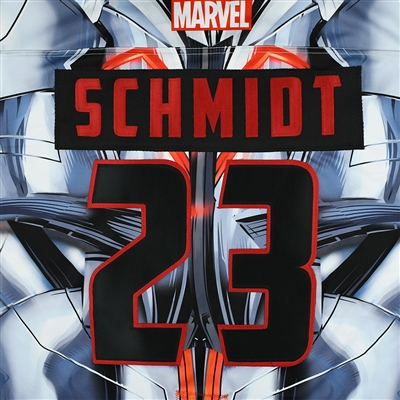 Connor Schmidt - Tulsa Oilers - 2017-18 MARVEL Ultron Super Hero Night - Game-Issued Jersey