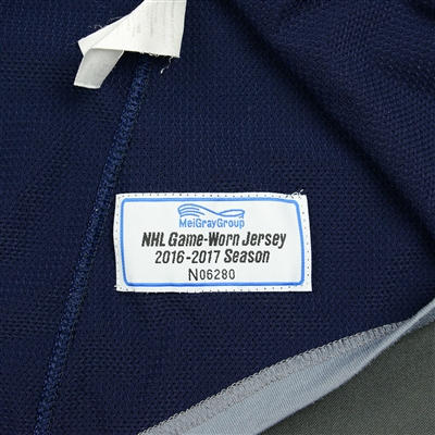Kevin Shattenkirk - Washington Capitals - 2016-17 Practice-Worn Jersey