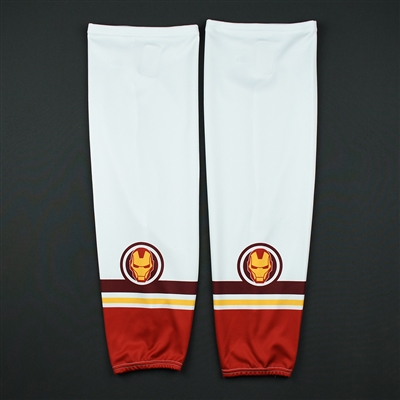 Ryan Siiro - Colorado Eagles - 2017-18 MARVEL Super Hero Night - Game-Worn Socks