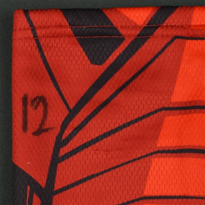 Tyler Vankleef - Rapid City Rush - 2017-18 MARVEL Super Hero Night - Game-Worn Socks
