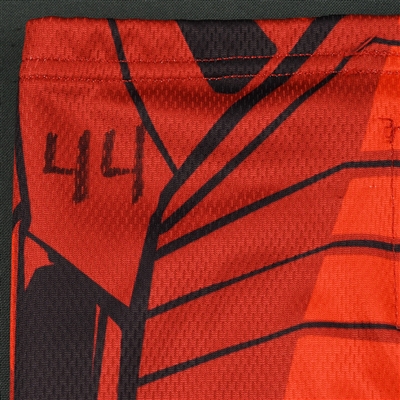 Geoff Fortman - Rapid City Rush - 2017-18 MARVEL Super Hero Night - Game-Worn Socks