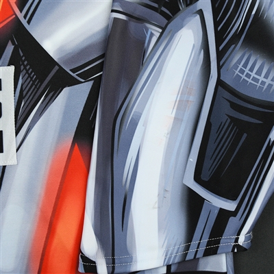 Ryan Tesink - Tulsa Oilers - 2017-18 MARVEL Ultron Super Hero Night - Game-Worn Autographed 1st Period Only Jersey