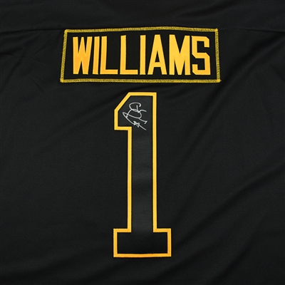Charles Williams - Manchester Monarchs - 2018 Golden Goalie - Game-Worn Autographed Jersey - Worn Feb. 28, 2018