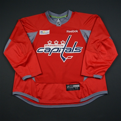 Justin Williams - Washington Capitals - 2016-17 Practice-Worn Jersey