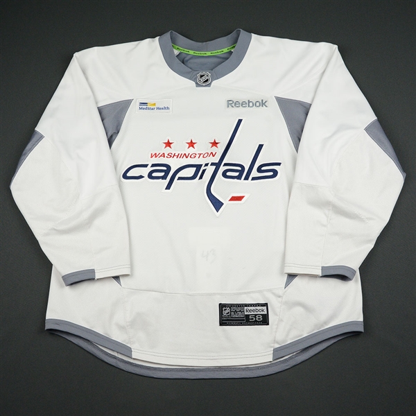 Tom Wilson - Washington Capitals - 2016-17 Practice-Worn Jersey