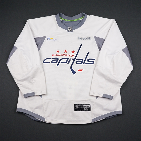 Daniel Winnik - Washington Capitals - 2016-17 Practice-Worn Jersey