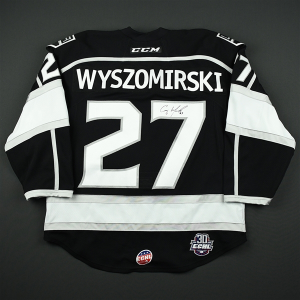 Craig Wyszomirski - Manchester Monarchs - 2018 Fantasy Team Skater - Game-Worn Autographed Jersey - Worn Feb. 24, 2018