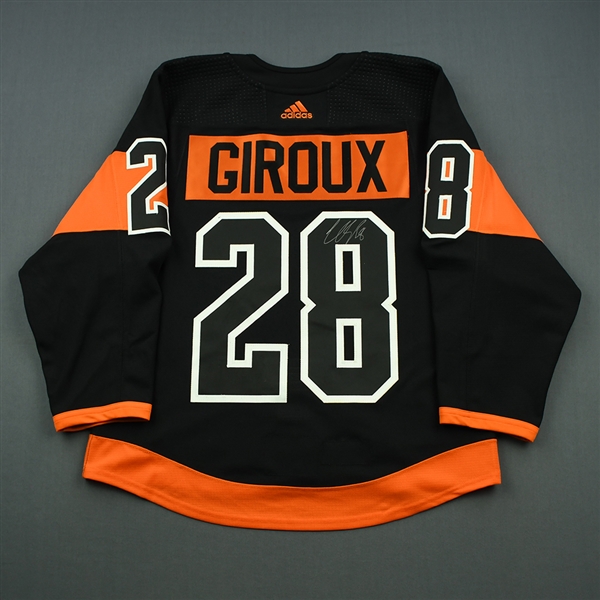 Claude Giroux White Philadelphia Flyers Autographed adidas