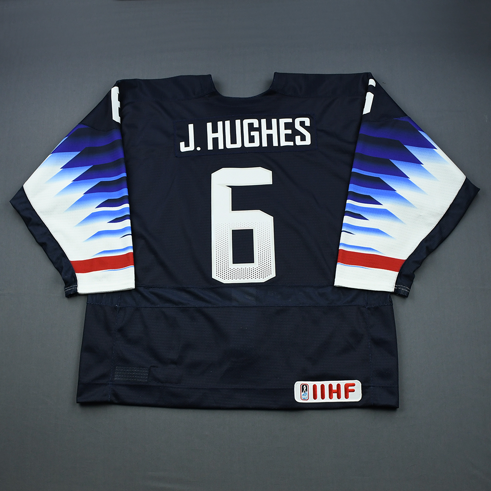 Jack Hughes' Debut Jerseys Part of '19-20 MeiGray Program