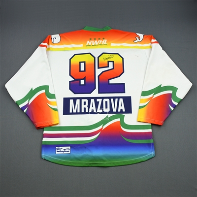Katerina Mrazova - Connecticut Whale - Game-Worn You Can Play Autographed Jersey - Feb. 25, 2019