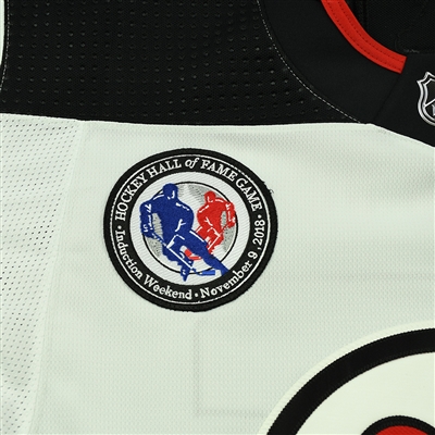 Steven Santini - New Jersey Devils - 2018 Hockey Hall of Fame Game - Game-Issued Jersey - November 9