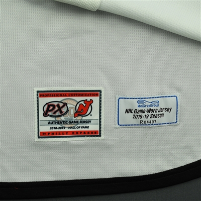 Damon Severson - New Jersey Devils - 2018 Hockey Hall of Fame Game - Game-Worn Jersey - November 9