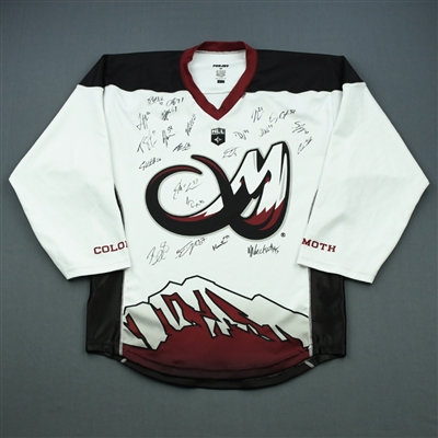 Colorado Mammoth - Right To Play - Team-Issued Autographed Jersey - 2018-19 Season