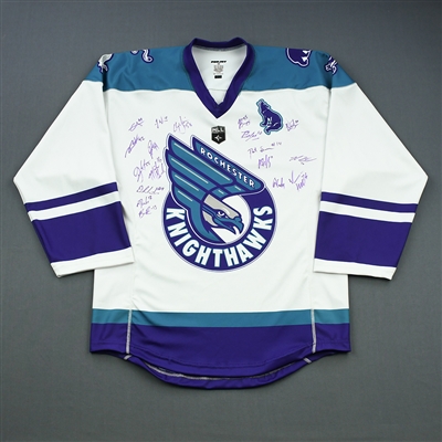 Rochester Knighthawks - Right To Play - Team-Issued Autographed Jersey - 2018-19 Season