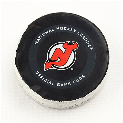 P.K. Subban - New Jersey Devils - October 17, 2019 vs. New York Rangers (Devils Logo) - First Goal as a New Jersey Devil